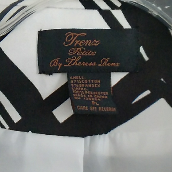 Trenz Petite by Theresa Renz Blazer jacket    0168 - Picture 3 of 6